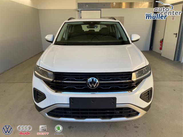 Volkswagen / T-Cross / Wei&szlig; / / / 95PS PDC vo+hi+Shz+App+Side+Travel