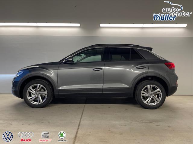 Volkswagen / T-Roc / Grau / / / 150PS DSG AHK+Kessy+Kamera+ACC+Sitzheiz+Navi+IQ.Drive