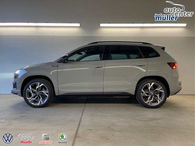 Skoda / Karoq / Grau / / / TSI 4x4 360&deg;+19 Zoll+Navi+AHK+360&deg;+ACC+Frontscheibe beheizbar+Travel Assist