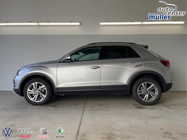 Volkswagen / T-Roc / Silber / / / 150PS AHK+Keyless+Kamera+ACC+Sitzheiz+Climatronic+Alu17