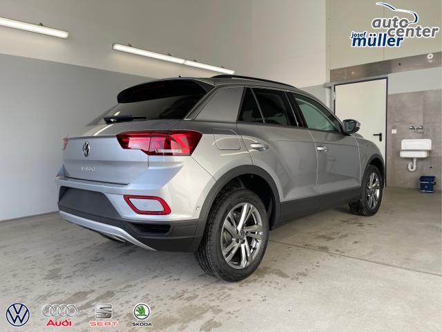Volkswagen / T-Roc / Silber / / / 150PS AHK+Keyless+Kamera+ACC+Sitzheiz+Climatronic+Alu17
