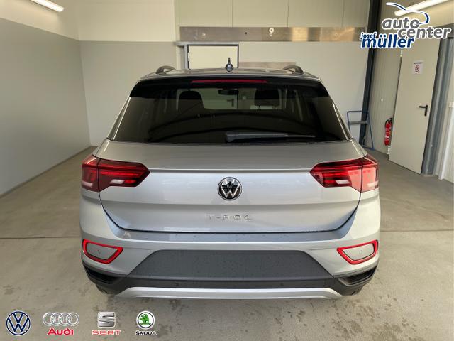 Volkswagen / T-Roc / Silber / / / 150PS AHK+Keyless+Kamera+ACC+Sitzheiz+Climatronic+Alu17