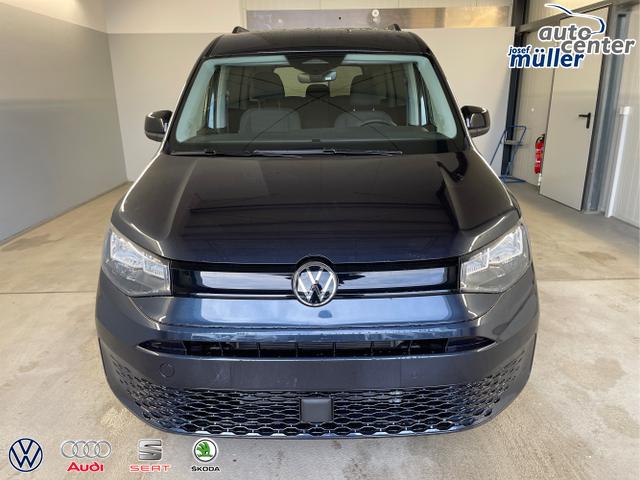 Volkswagen / Caddy / Blau / / / 115PS DSG AHK+7 Sitze+Kamera+App-Connect+Winterpaket+ACC+SideAssist