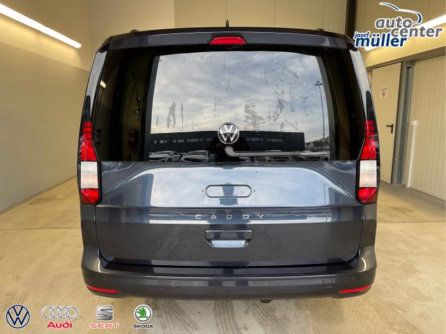 Volkswagen / Caddy / Blau / / / 115PS DSG AHK+7 Sitze+Kamera+App-Connect+Winterpaket+ACC+SideAssist