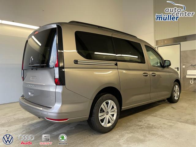 Volkswagen / Caddy / Beige / / / 115PS DSG AHK+7 Sitze+Kamera+App-Connect+Winterpaket+ACC+SideAssist