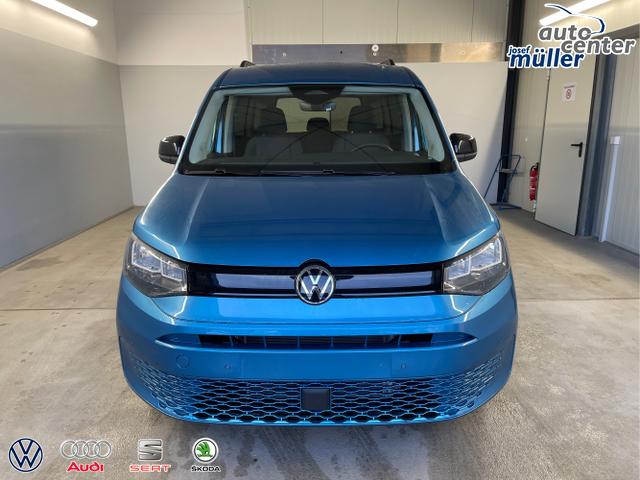 Volkswagen / Caddy / Blau / / / 115PS DSG AHK+7 Sitze+Kamera+App-Connect+Winterpaket+ACC+SideAssist