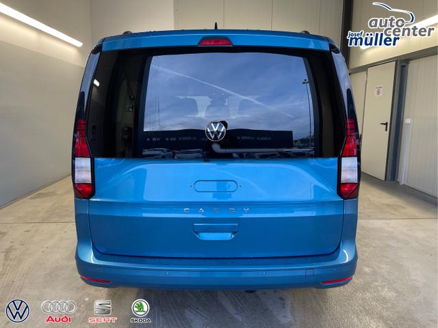 Volkswagen / Caddy / Blau / / / 115PS DSG AHK+7 Sitze+Kamera+App-Connect+Winterpaket+ACC+SideAssist