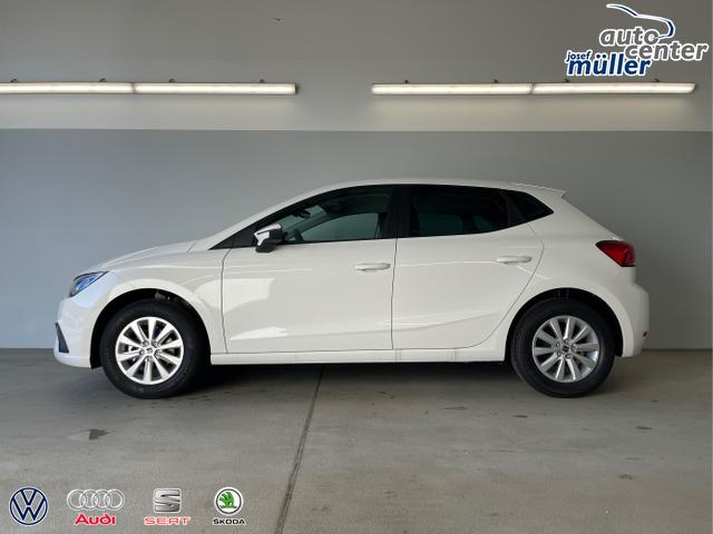 Seat / Ibiza / Wei&szlig; / / / 80PS Kessy+Kamera+Climatronic+PDC+Sitzheizung+App-Connect