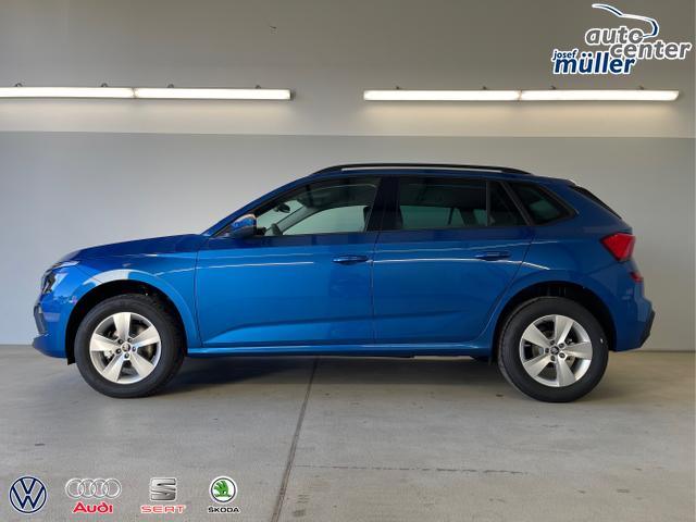 Skoda / KAMIQ / Blau / / / 115PS DSG AHK+Kamera+Kessy+PDC+Winterpaket+Alu16+GVL