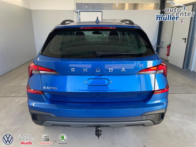 Skoda / KAMIQ / Blau / / / 115PS DSG AHK+Kamera+Kessy+PDC+Winterpaket+Alu16+GVL