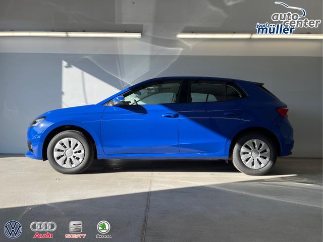 Skoda / Fabia / Blau / / / 95PS GV4+Sitzheiz+Lenkradheiz+AppConnect+PDC+Tempomat