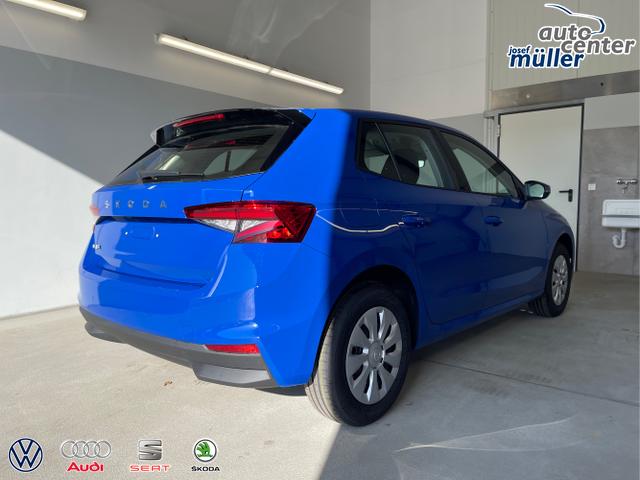 Skoda / Fabia / Blau / / / 95PS GV4+Sitzheiz+Lenkradheiz+AppConnect+PDC+Tempomat