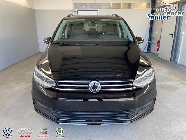 Volkswagen / Touran / Schwarz / / / 150PS 7Si+IQ.Light+TrailerAss+Cam+Navi+Kamera+Alarm+Kessy+App-Connect