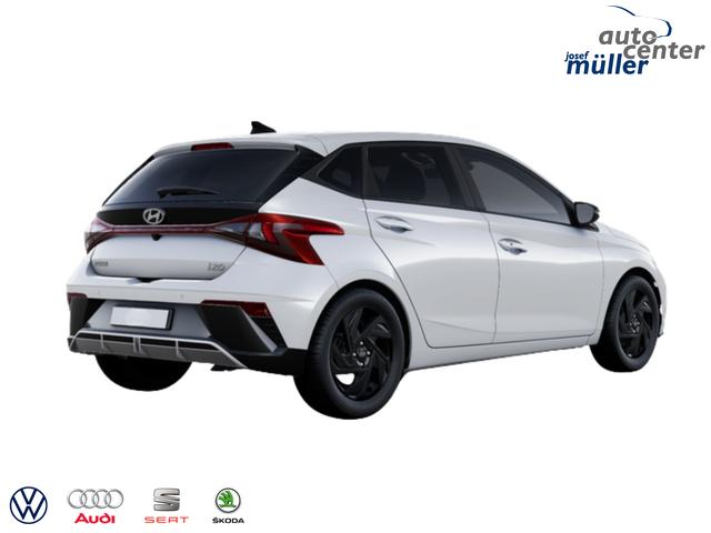 Hyundai i20 Blackline 1.0 T-GDI DCT Keyless+Navi+Kamera+Sitzheiz+Alu16+Klimaautomatik 