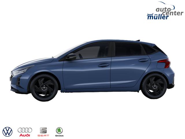 Hyundai i20 Blackline 1.0 T-GDI DCT Keyless+Navi+Kamera+Sitzheiz+Alu16+Klimaautomatik 