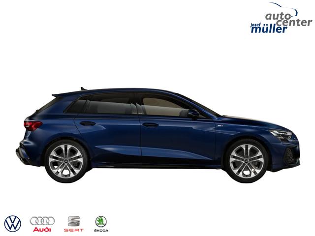 Audi A3 Sportback S line TFSI 204PS S-tronic quattro 2xS line+Matrix+18Zoll+Navi+AHK 
