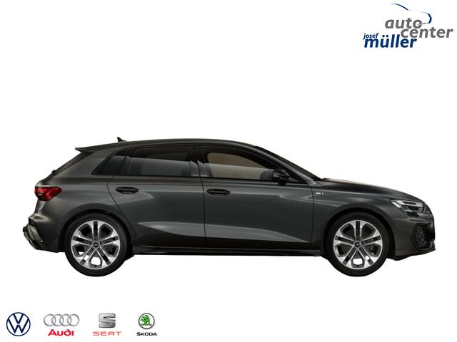 Audi A3 Sportback S line TFSI 204PS S-tronic quattro 2xS line+Matrix+18Zoll+Navi+AHK 