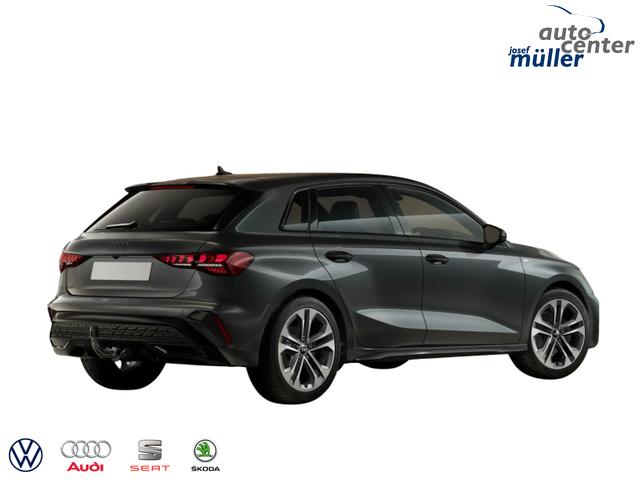 Audi A3 Sportback S line TFSI 204PS S-tronic quattro 2xS line+Matrix+18Zoll+Navi+AHK 