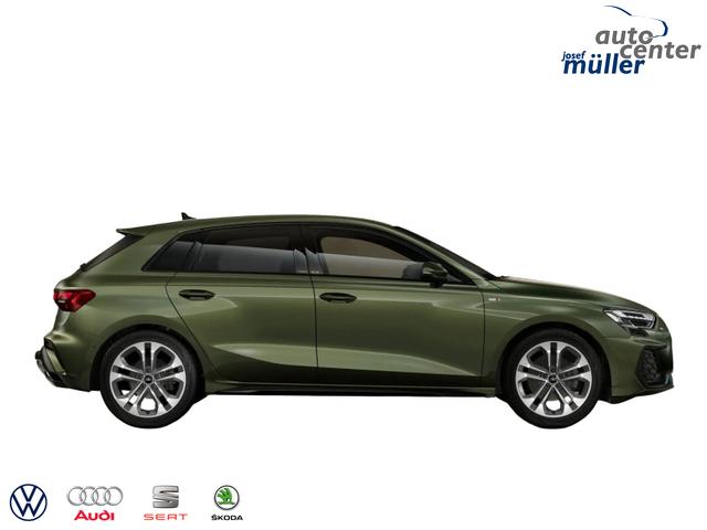 Audi A3 Sportback S line TFSI 204PS S-tronic quattro 2xS line+Matrix+18Zoll+Navi+AHK 