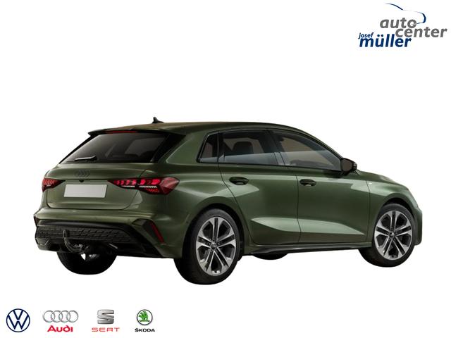 Audi A3 Sportback S line TFSI 204PS S-tronic quattro 2xS line+Matrix+18Zoll+Navi+AHK 