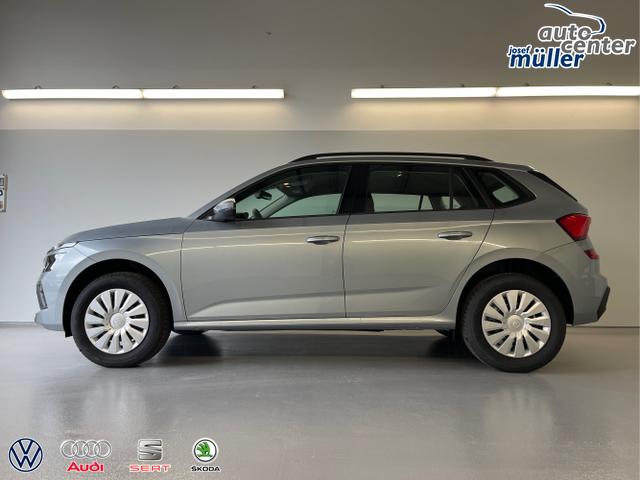 Skoda / KAMIQ / Silber / / / 115PS AHK+Kessy+PDC vo+hi+Alarm+Kamera+Climatronic+App Connect