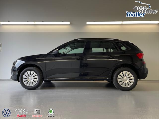 Skoda / KAMIQ / Schwarz / / / 115PS AHK+Kessy+PDC vo+hi+Alarm+Kamera+Climatronic+App Connect