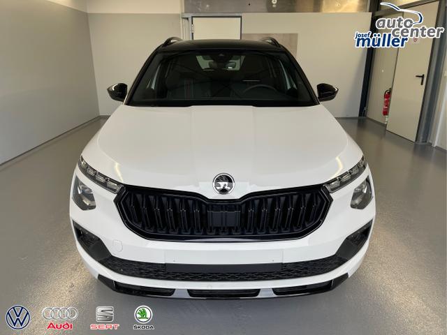 Skoda / KAMIQ / Wei&szlig; / / / 115PS DSG AHK+Navi+Matrix+GV5+Pano+Kessy+Kamera+Alu17+Sitzheiz