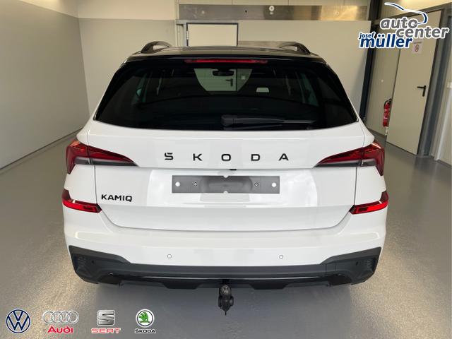 Skoda / KAMIQ / Wei&szlig; / / / 115PS DSG AHK+Navi+Matrix+GV5+Pano+Kessy+Kamera+Alu17+Sitzheiz