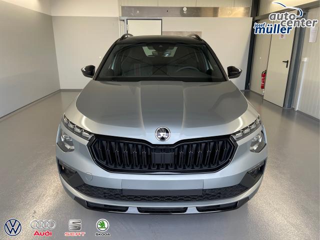 Skoda / KAMIQ / Silber / / / 115PS DSG AHK+Navi+Matrix+GV5+Pano+Kessy+Kamera+Alu17+Sitzheiz
