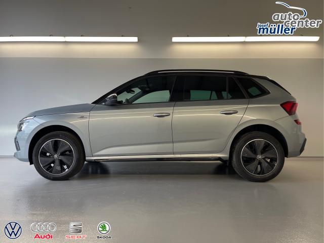 Skoda / KAMIQ / Silber / / / 115PS DSG AHK+Navi+Matrix+GV5+Pano+Kessy+Kamera+Alu17+Sitzheiz