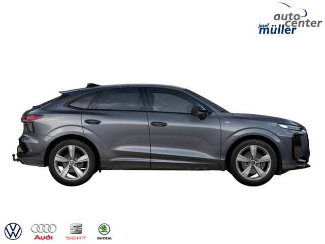 Audi Q3 Sportback NEU TDI quattro S line Tech+AHK+Alu19+LEDplus+KlimaPlus+ExtSchwarz 