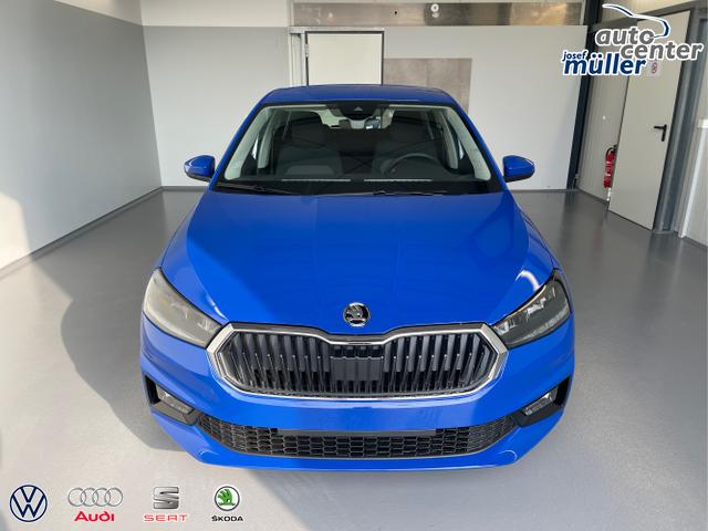 Skoda / Fabia / Blau / / / 95PS GV4+Sitzheiz+Lenkradheiz+AppConnect+PDC+Tempomat