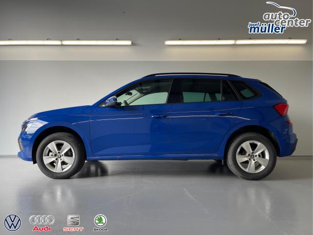 Skoda / KAMIQ / Blau / / / 115PS DSG AHK+Kamera+Kessy+PDC+Winterpaket+Alu16+GVL