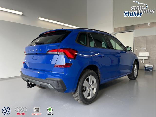 Skoda / KAMIQ / Blau / / / 115PS DSG AHK+Kamera+Kessy+PDC+Winterpaket+Alu16+GVL