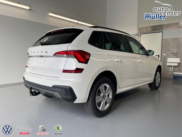 Skoda / KAMIQ / Wei&szlig; / / / 115PS DSG AHK+Kamera+Kessy+PDC+Winterpaket+Alu16+GVL