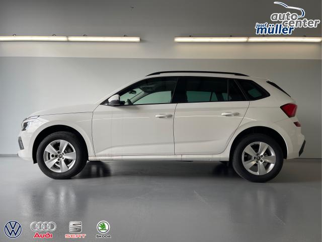 Skoda / KAMIQ / Wei&szlig; / / / 115PS DSG AHK+Kamera+Kessy+PDC+Winterpaket+Alu16+GVL