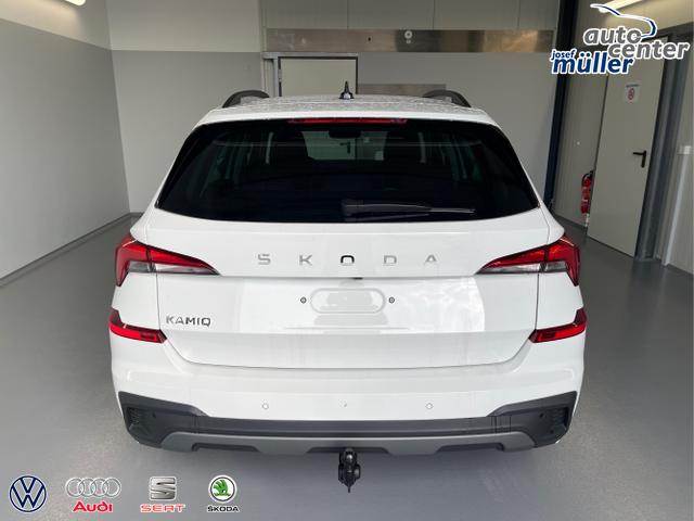 Skoda / KAMIQ / Wei&szlig; / / / 115PS DSG AHK+Kamera+Kessy+PDC+Winterpaket+Alu16+GVL