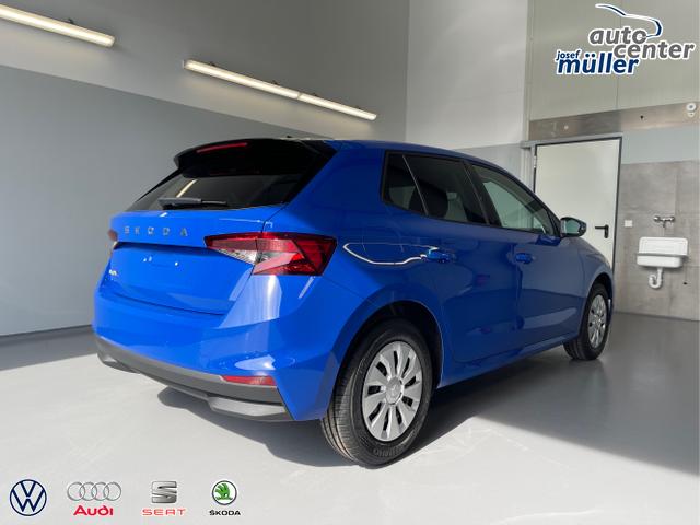 Skoda / Fabia / Blau / / / 115PS Sitzheizung+Sunset+5 Jahre Garantie+Lane Assist