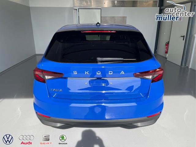 Skoda / Fabia / Blau / / / 115PS Sitzheizung+Sunset+5 Jahre Garantie+Lane Assist