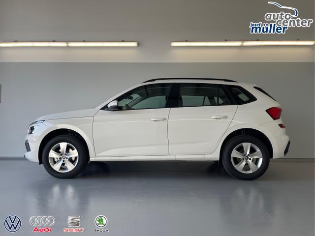 Skoda / KAMIQ / Wei&szlig; / / / 115PS DSG AHK+16 Zoll Alu+Sitzheizung+App-Connect+GVL