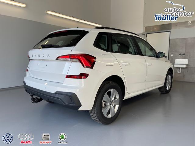 Skoda / KAMIQ / Wei&szlig; / / / 115PS DSG AHK+16 Zoll Alu+Sitzheizung+App-Connect+GVL