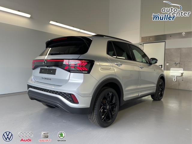 Volkswagen / T-Cross / Silber / / / 150PS DSG GV5+Navi+IQ.Light+AHK+Black+Cam+Keyless+Side+Climatronic