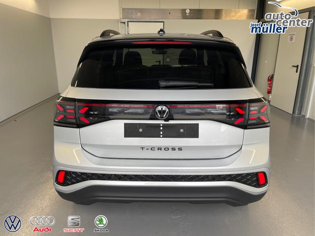 Volkswagen / T-Cross / Silber / / / 150PS DSG GV5+Navi+IQ.Light+AHK+Black+Cam+Keyless+Side+Climatronic