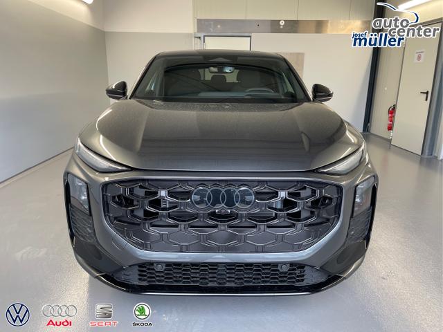 Audi / Q3 Sportback / Grau / / / TFSI 265 PS quattro S line Pano+TechPro+Matrix+AHK+HUD+Alu20+KlimaPlus+DCC+SONOS