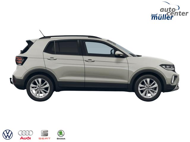 Volkswagen T-Cross LIFE 115PS DSG AHK+Navi+Matrix+Kamera+Parklenk+Alu17+App-Connect 