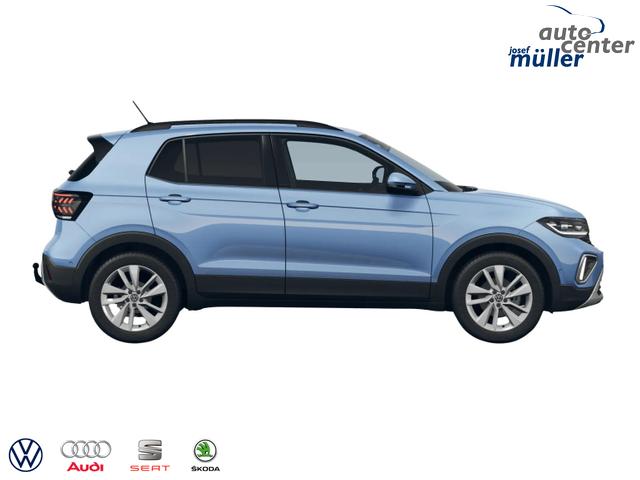 Volkswagen T-Cross LIFE 115PS DSG AHK+Navi+Matrix+Kamera+Parklenk+Alu17+App-Connect 