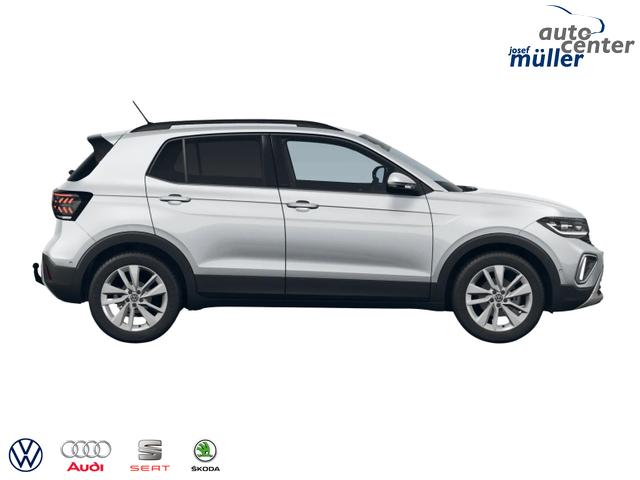 Volkswagen T-Cross LIFE 115PS DSG AHK+Navi+Matrix+Kamera+Parklenk+Alu17+App-Connect 