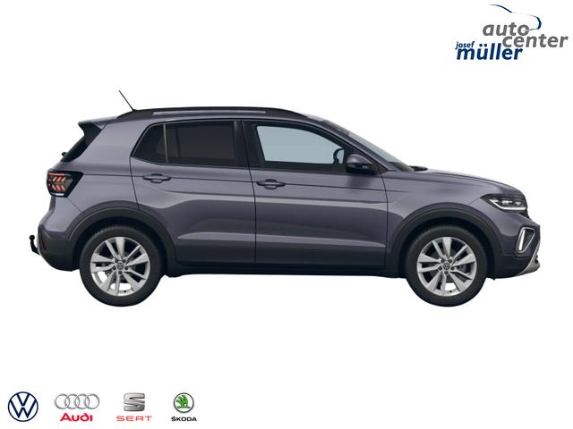 Volkswagen T-Cross LIFE 115PS DSG AHK+Navi+Matrix+Kamera+Parklenk+Alu17+App-Connect 