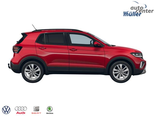 Volkswagen T-Cross LIFE 115PS DSG AHK+Navi+Matrix+Kamera+Parklenk+Alu17+App-Connect 