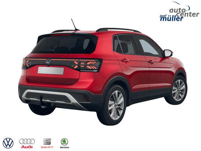 Volkswagen T-Cross LIFE 115PS DSG AHK+Navi+Matrix+Kamera+Parklenk+Alu17+App-Connect 
